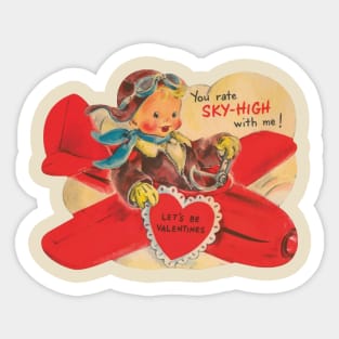 Sky High Valentines Sticker